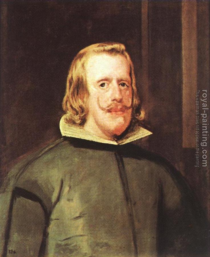Diego Rodriguez De Silva Velazquez : Portrait of Philip IV II